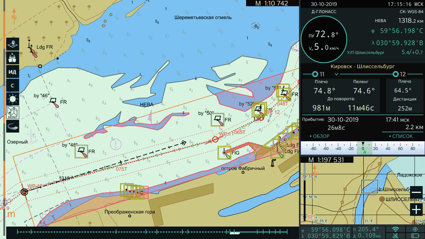 Морская электронная навигационная карта - 91 фото